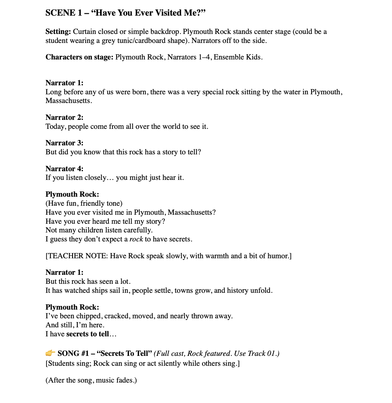 Script Preview Page 1